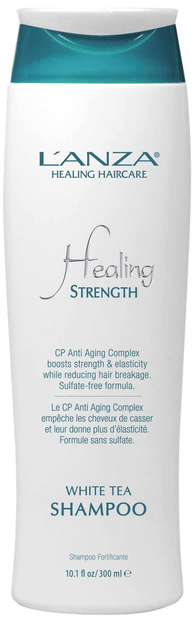 L'Anza - Healing Strength - White Tea Shampoo - 50 ml - herstelt verzwakt en breekbaar haar