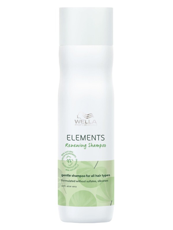 Wella Elements Renewing Shampoo 250ml - Normale shampoo vrouwen - Voor Alle haartypes