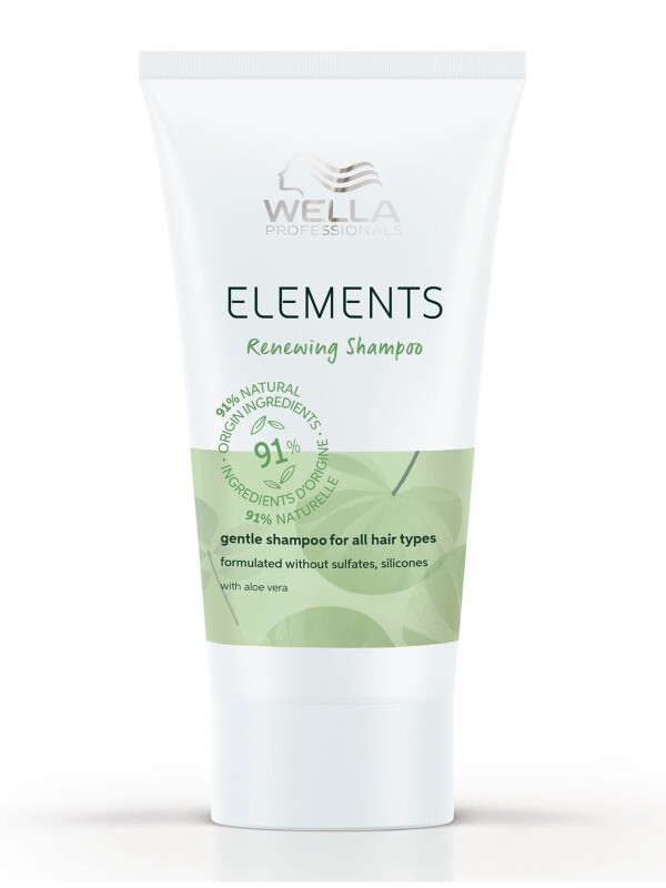 Wella Professionals Elements Renewing Shampoo 30ML - Normale shampoo vrouwen - Voor Alle haartypes