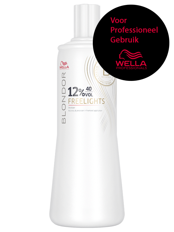 Wella Blondor Freelights Developer 1000ml - 12% Maximum Lift Vol 40