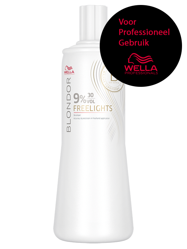 Wella Blondor Freelights Developer 1000ml - 9% Extra Lift Vol 30