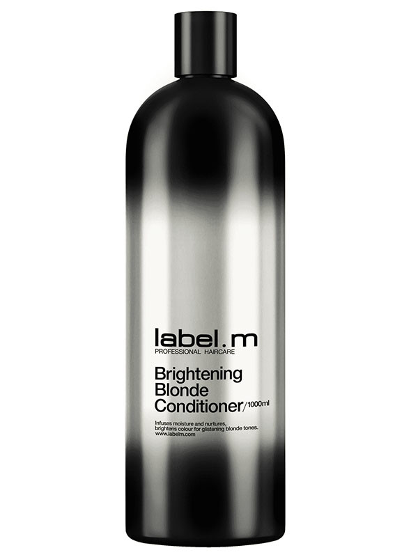 Label.M Brightening Blonde Conditioner-1000 ml -  vrouwen - Voor Gekleurd haar - Conditioner voor ieder haartype