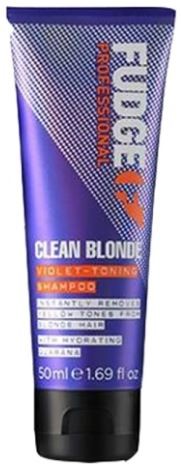 Fudge Clean Blonde Violet Toning Shampoo - 50 ml