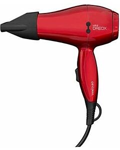 Mini Föhn 1100W DC Rood OP=OP