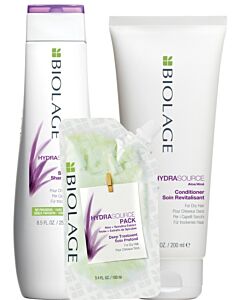 Matrix Biolage Hydrasource Shampoo CombiDeal Hydrasource Conditioner & Treatment