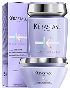 Blond Absolu Bain Ultra Violet CombiDeal Masque & Cicaplasme