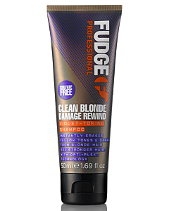 Clean Blonde Damage Rewind Violet-Toning Shampoo 50 ml