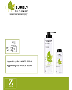 Hygienische Handgel met Aloe Vera 500ml OP=OP