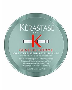 Genesis Homme Cire D'Épaisseur Texturisante 75ML