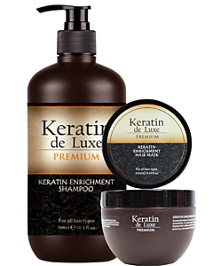 Keratin De Luxe Combi Deal Shampoo & Hair Mask