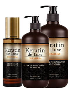 Keratin De Luxe Combi Deal Shampoo, conditioner & Treatment