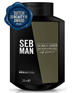 The Multitasker Hair, Beard and Body Wash 250ml OP=OP