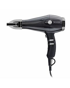 Air-D-Light Super Light Fohn Zwart OP=OP