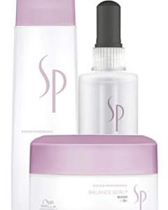 Wella SP Balance Scalp Combi Deal Shampoo, Mask & Energy Serum