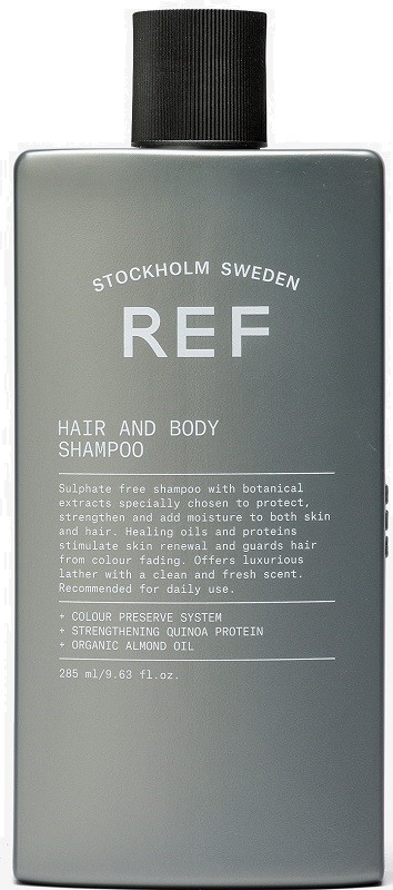 REF Hair & Body Wash For Men 423 -  vrouwen - Voor Normaal haar - 285 ml -  vrouwen - Voor Normaal haar
