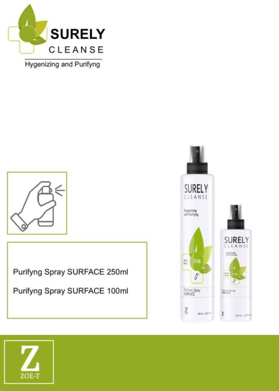 Hygienische Oppervlakte Spray 250ml OP=OP