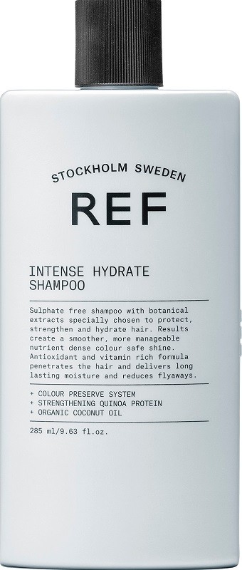 REF Intense Hydrate Shampoo-285 ml -  vrouwen - Voor Beschadigd haar/Droog haar/Verzwakt en breekbaar haar