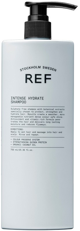 REF Intense Hydrate Shampoo-750 ml -  vrouwen - Voor Beschadigd haar/Droog haar/Verzwakt en breekbaar haar