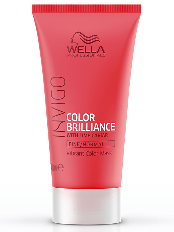 Wella Invigo Color Brilliance Mask Fine haarmasker Vrouwen 30 ml