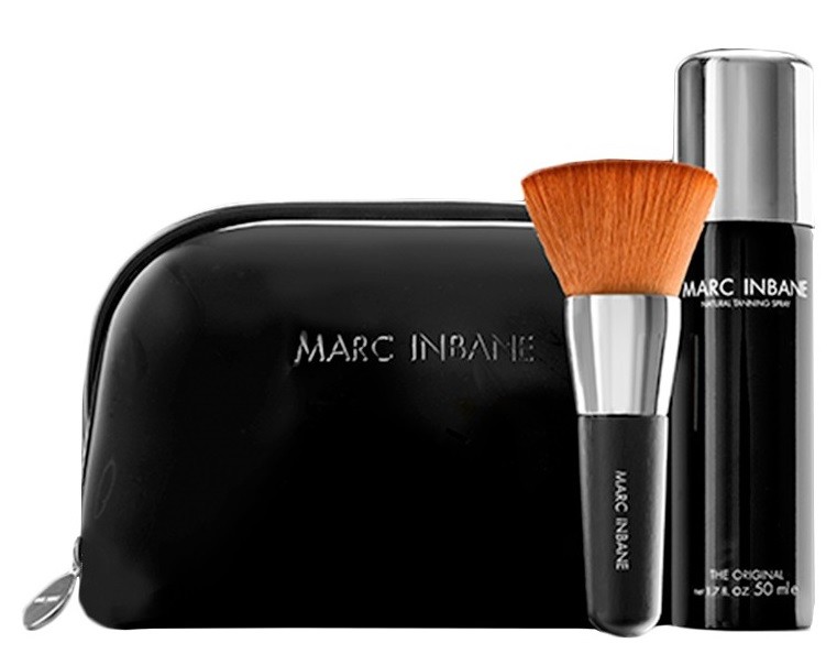 Marc Inbane Natural Tanning Spray & Kabuki Brush Zelfbruinigs Travel Set