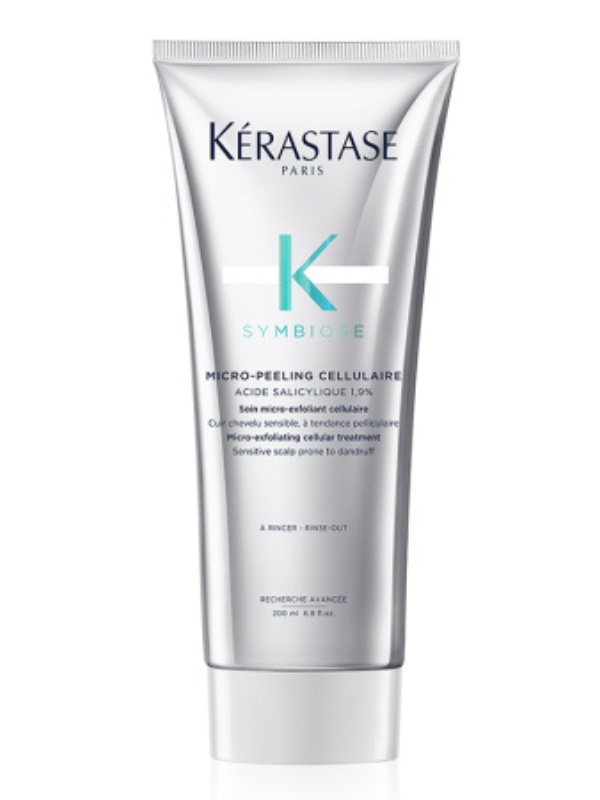Kérastase Micro Exfolierende Cellulaire Anti Roos Pre Shampoo Verzorging Kérastase - Symbiose Micro-peeling Cellulaire Micro-exfoliërende Cellulaire Anti-roos Pre-shampoo Verzorgin