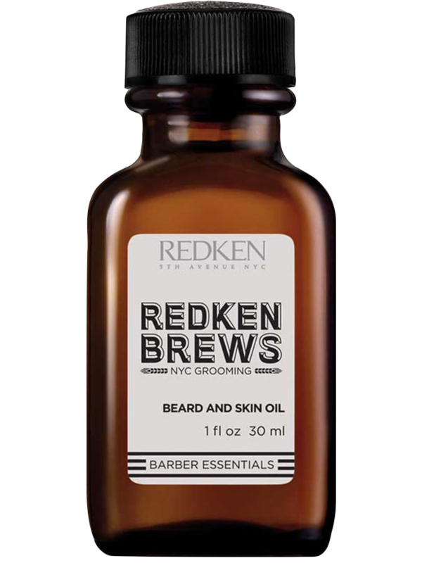 Redken - Brews Beard and Skin Oil - Pečující olej na vousy - 30ml