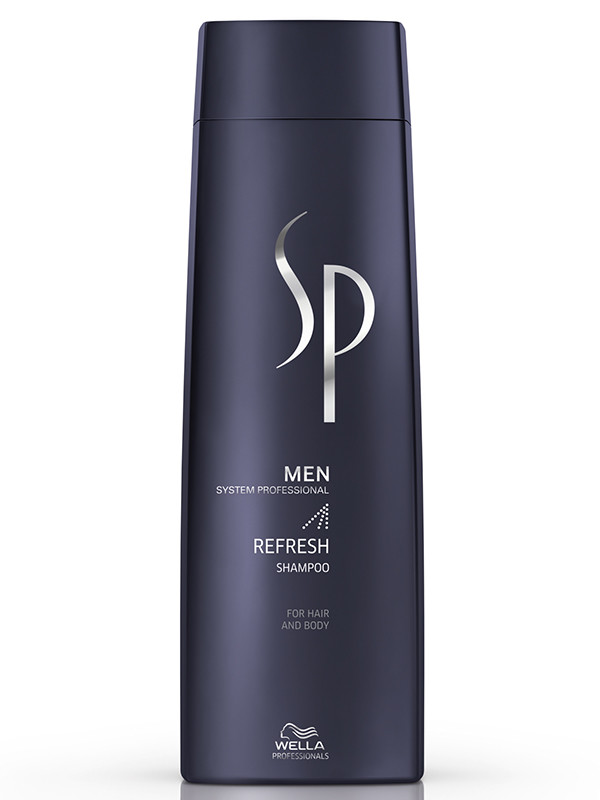 Wella SP Men Care  Refresh Shampoo-250 ml - Normale shampoo vrouwen - Voor Alle haartypes