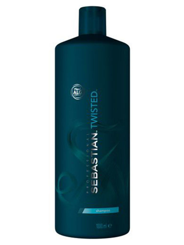 Sebastian Twisted Elastic Shampoo- 1000ml - Normale shampoo vrouwen - Voor Alle haartypes