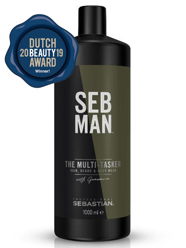SEB Man - The Multitasker - 3-in-1 Hair, Beard and Body Wash - 1000 ml