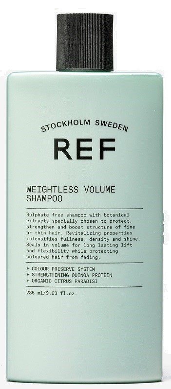 REF Weightless Volume Shampoo -285 ml -  vrouwen - Voor Fijn en slap haar